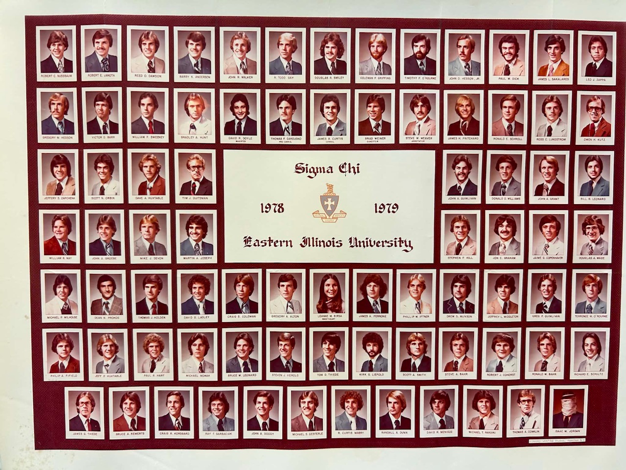 Eta Mu Sigma Chi chapter composite for the 1978–1979 academic year